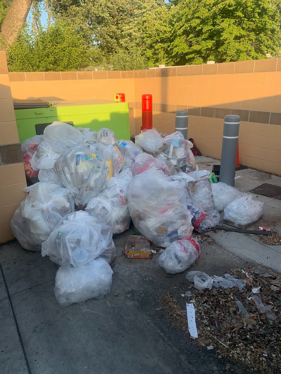 Commercial Junk Removal for Circle K in Lewiston