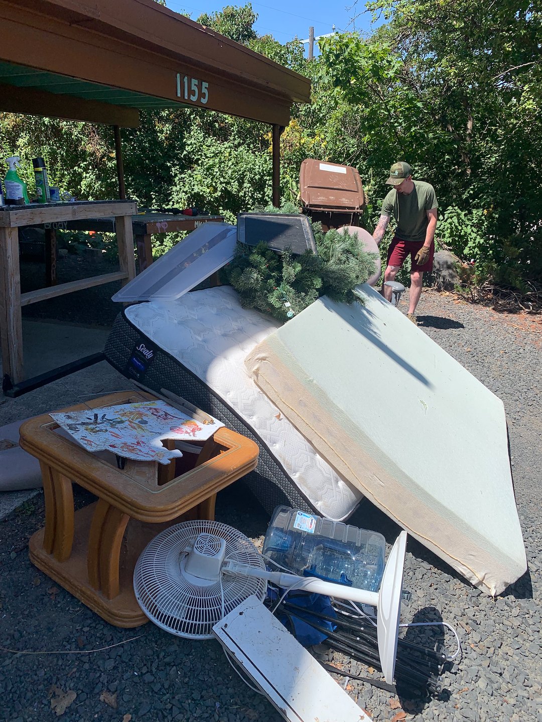 Fraternity House Clean Out