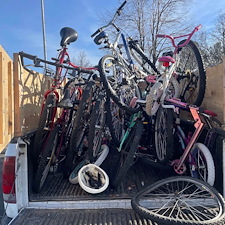 Removing-40-bicycles-in-Pullman-WA 0