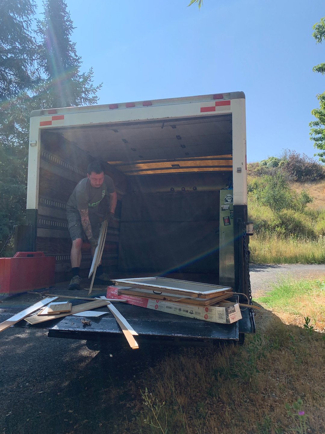 Shed and Backyard Clean up in Pullman, Washington.