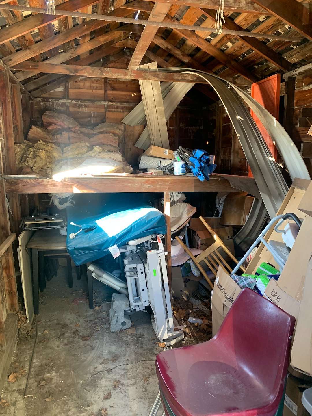 Shed Junk Removal in Pullman